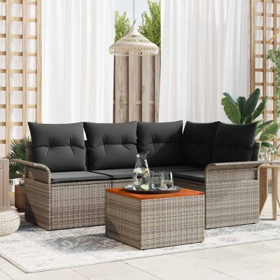Garden sofa set with...