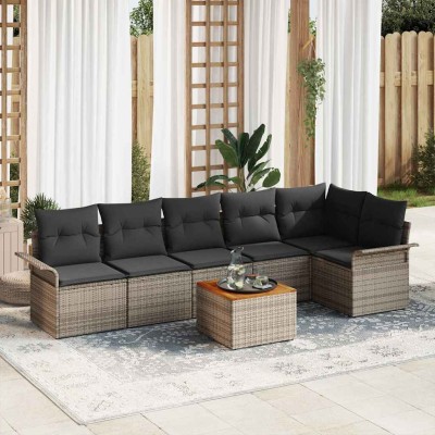 Garden sofa set with...