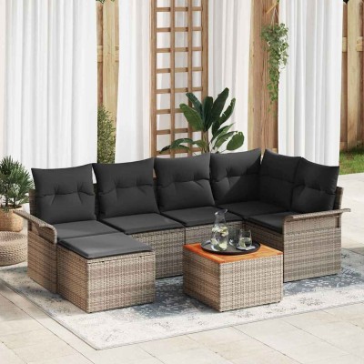 Garden sofa set with...