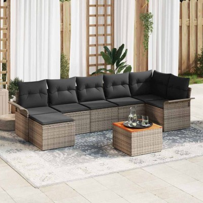 Garden sofa set with...