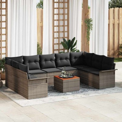 Garden sofa set with...