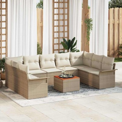 Garden Sofa Set 10 pcs...