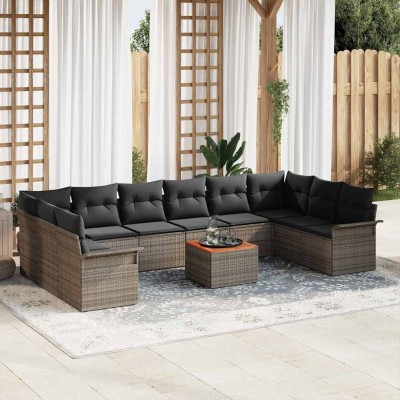 Garden sofa set with...