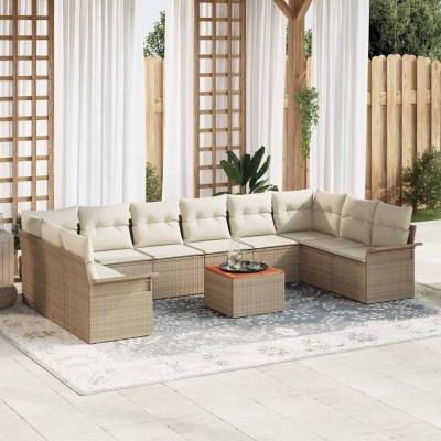 Garden Sofa Set 11 pcs...
