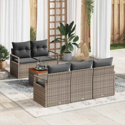 Garden sofa set with...
