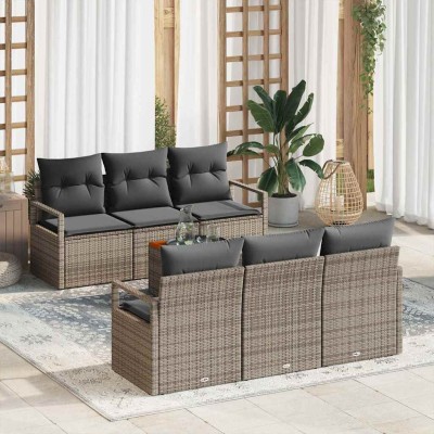 Garden sofa set with...