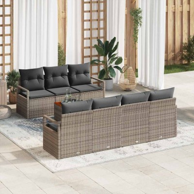 Garden sofa set with...