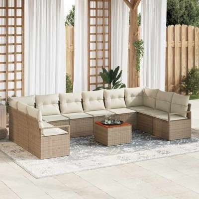 Garden Sofa Set 11 pcs...