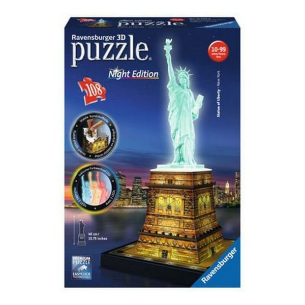 3D-palapeli Night Edition Ravensburger 12596 (108 pcs) 216 Kappaletta