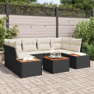 Garden Sofa Set with...