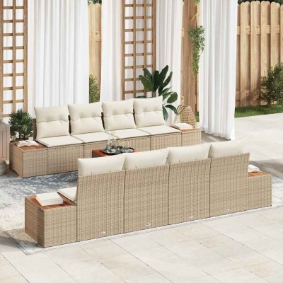 Garden Sofa Set with...