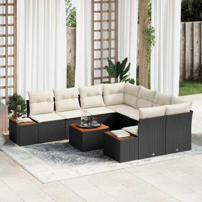 Garden Sofa Set with...