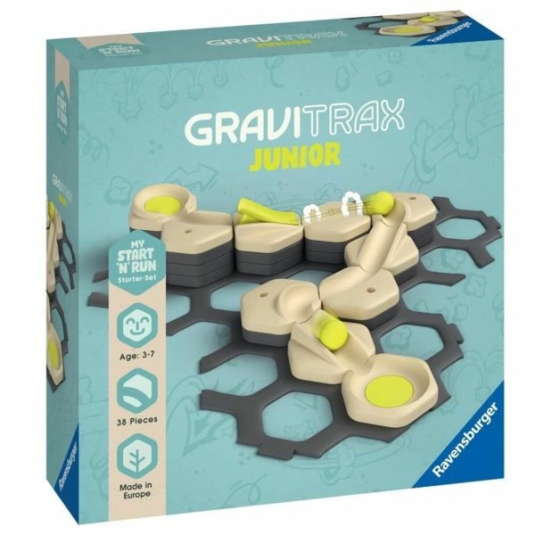 Konstruktsioon komplekt Ravensburger Gravitax Junior Start and Run 38 Tükid, osad Laiendamine