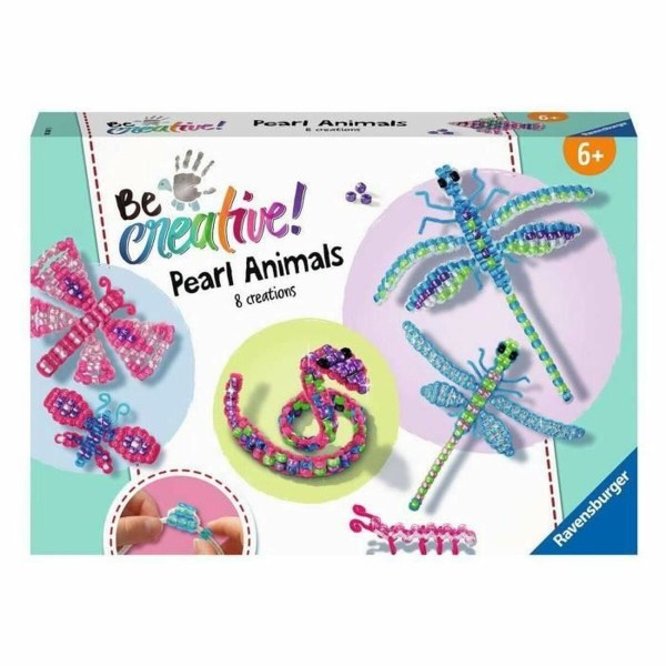 Amatų žaidimas Ravensburger Be creative! Pearls Animals