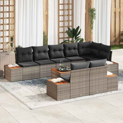 Garden sofa set with pillow...