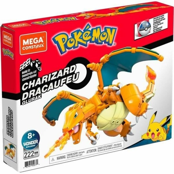 Playset Mega Construx Pokemon Dacofeu to build 210 Daudzums