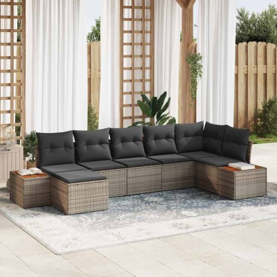 Garden sofa set with pillow...