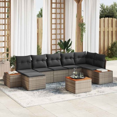 Garden sofa set with pillow...