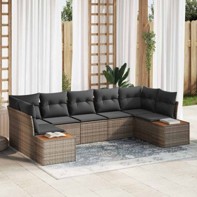 Garden sofa set with pillow...