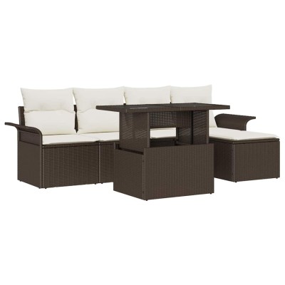 Garden sofa set with...