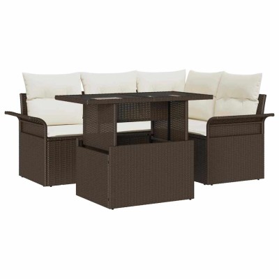 Garden sofa set with...
