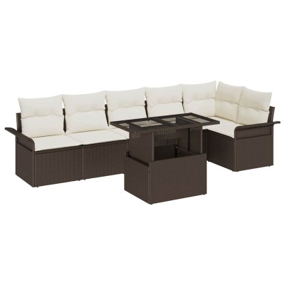 Garden sofa set with pillow...