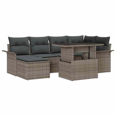 Garden sofa set with pillow...
