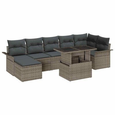 Garden sofa set with...
