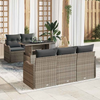 Garden sofa set with pillow...
