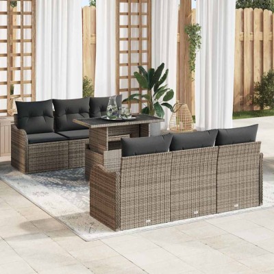 Garden sofa set with pillow...