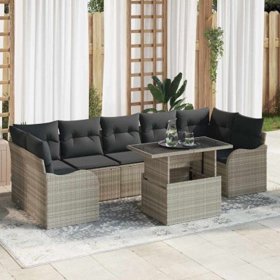 Garden sofa set with...