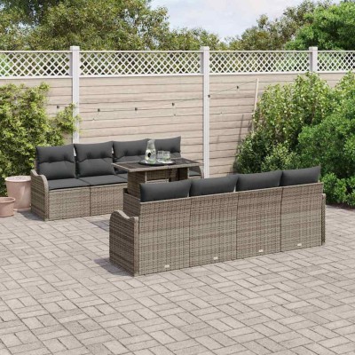 Garden sofa set with pillow...