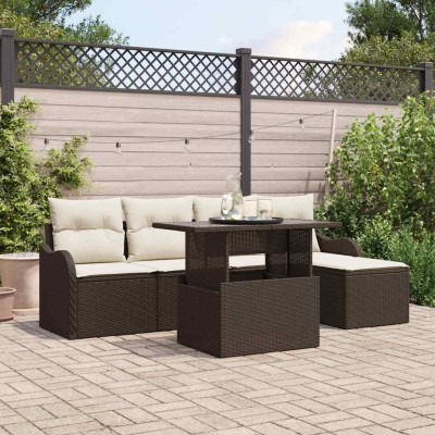 Garden sofa set with pillow...