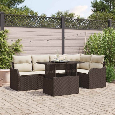 Garden sofa set with...