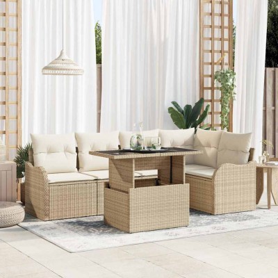 Garden sofa set with pillow...