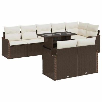 Garden sofa set with...