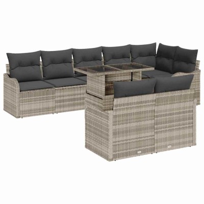 Garden sofa set with...