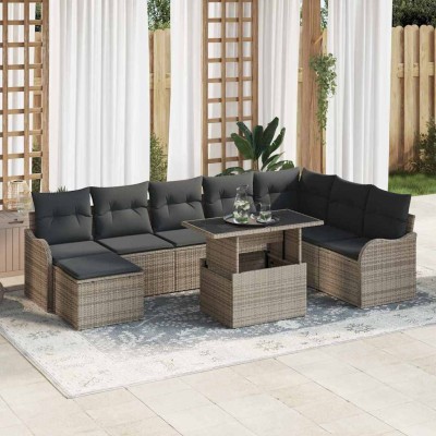 Garden sofa set with pillow...