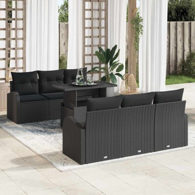 Garden sofa set with pillow...