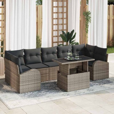 Garden sofa set with...