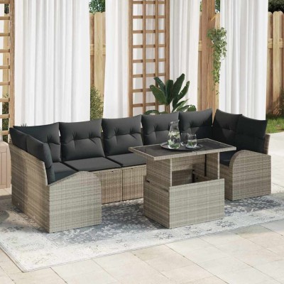 Garden sofa set with...