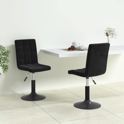 Swivel dining chairs, 2...