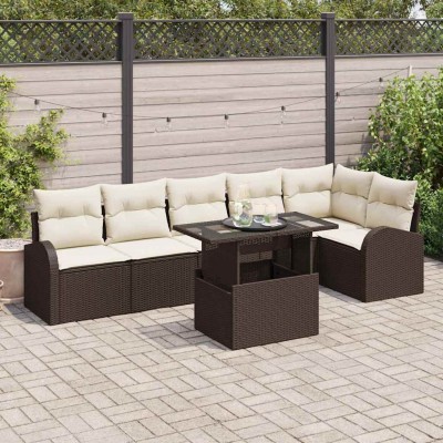Garden sofa set with pillow...