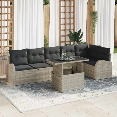 Garden sofa set with pillow...