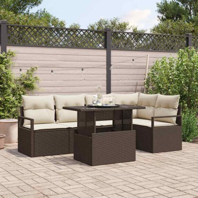 Garden sofa set with...