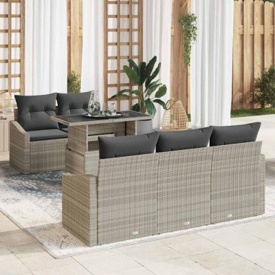 Garden sofa set with pillow...