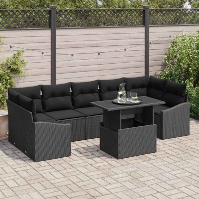 Garden Sofa Set with...