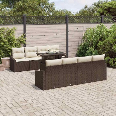 Garden sofa set with pillow...