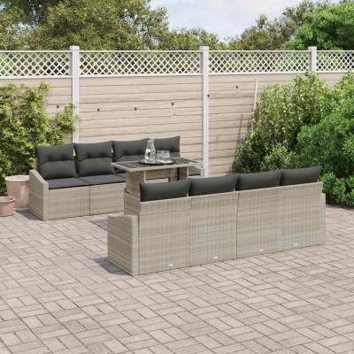 Garden sofa set with pillow...