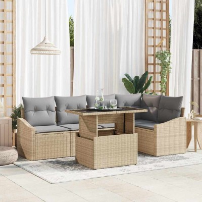 Garden sofa set with pillow...